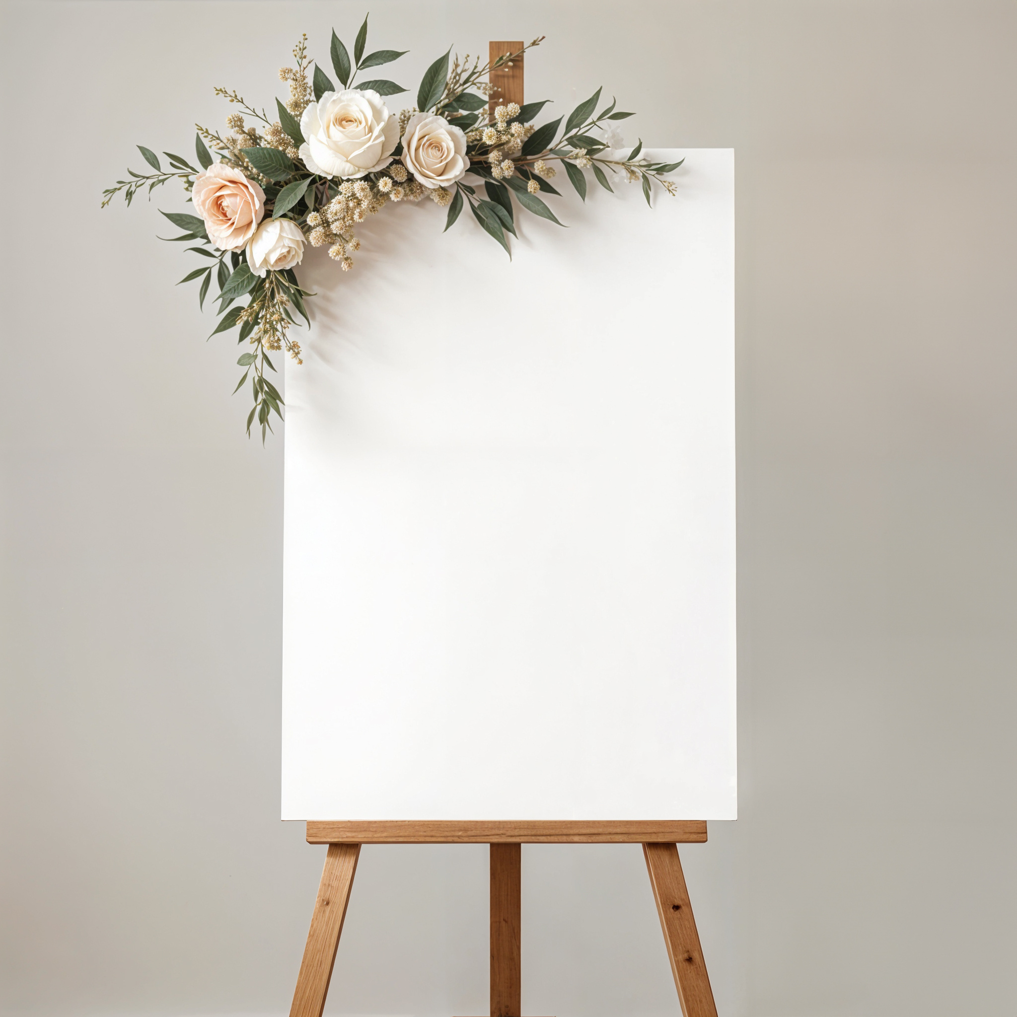 Decorative sign with calligraphy